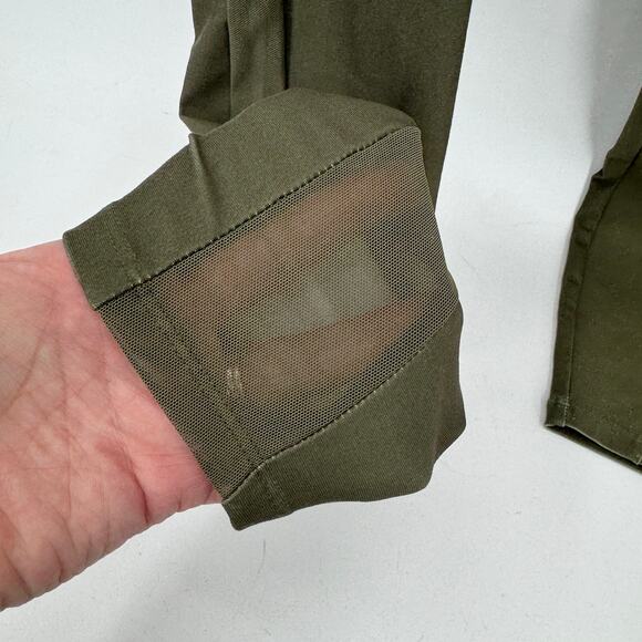 Nikki Blackletter Gymshark Leggings Womens Medium Collab Activewear 29" Inseam - Picture 7 of 11